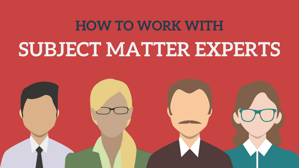 How To Work With Subject Matter Experts Dashe 9362